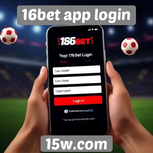 Acesso seguro ao 16bet app login